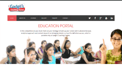 Desktop Screenshot of gadgilscoaching.com